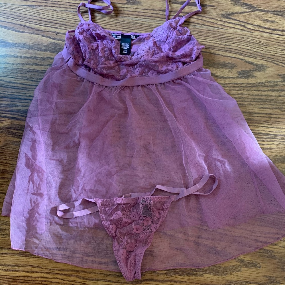 VS baby doll lingerie